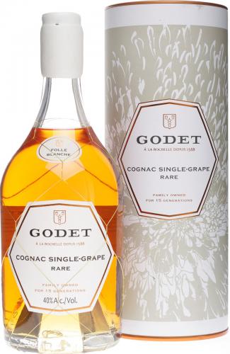 Коняк Godet Single Grape Folle Blanche 700ml 40%